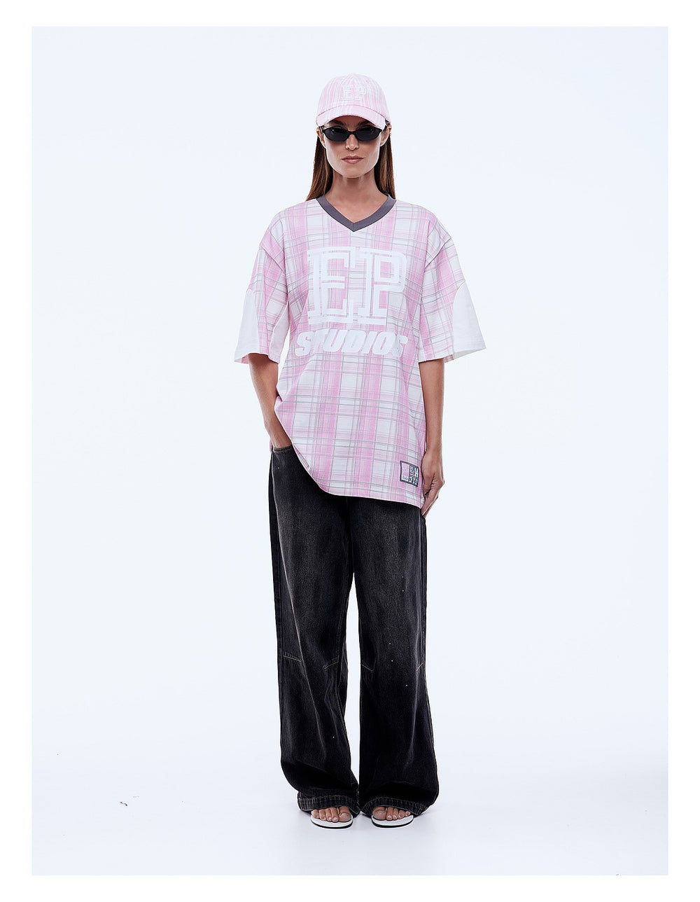Lunar Jersey - Pink Check