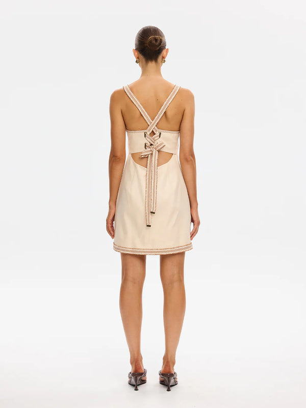 Freya Mini Dress - Cream