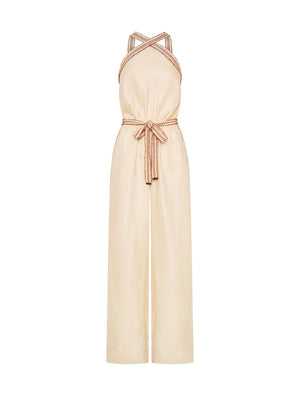 Freya Jumpsuit - Cream