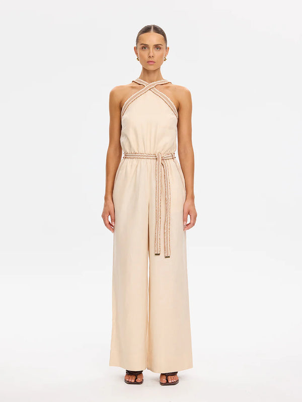 Freya Jumpsuit - Cream