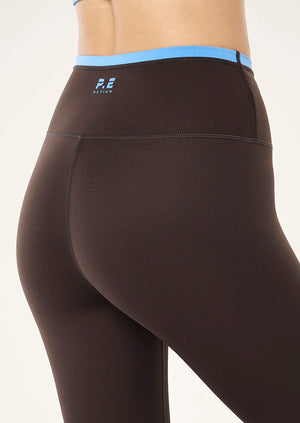 Vita Full Length Legging - Coffee/Marina