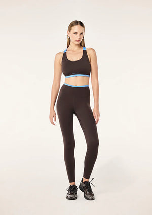 Vita Full Length Legging - Coffee/Marina