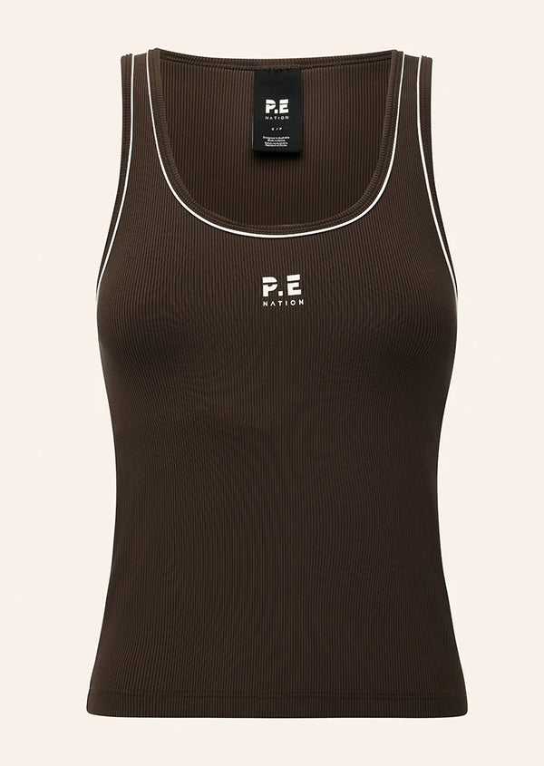 Nexus Rib Tank - Coffee
