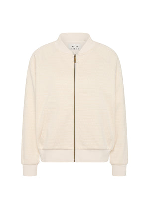 Navar Isabella Bomber Jacket - Cream
