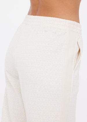 Navar Marine Wide Leg Pant - Cream