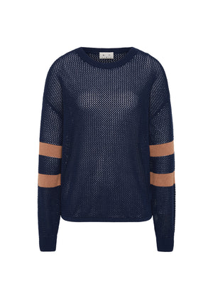 Fenway Sebastian Knit Crew - Navy