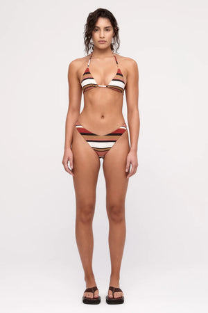 Tie Triangle Top - Earth Stripe