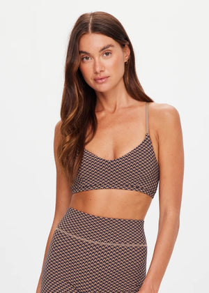 Houndstooth Zoe Bra