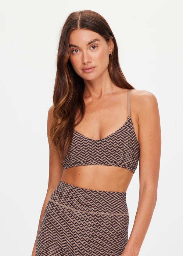 Houndstooth Zoe Bra