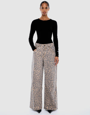 Wynn Animal Jean - Leopard