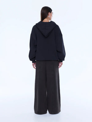Cassie Oversized Hoodie  - Phantom