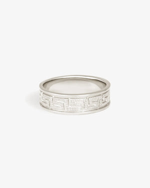 Meander Ring - Silver