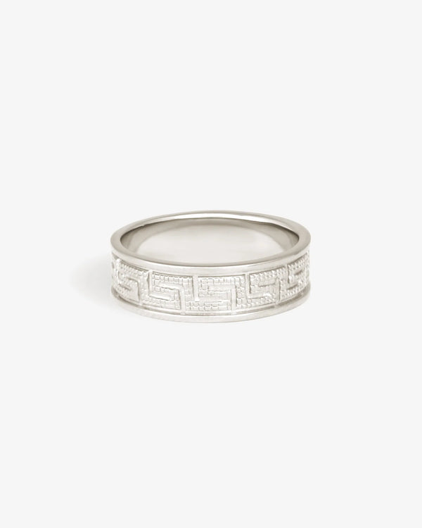 Meander Ring - Silver