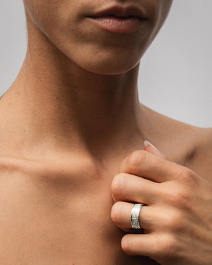 Meander Ring - Silver