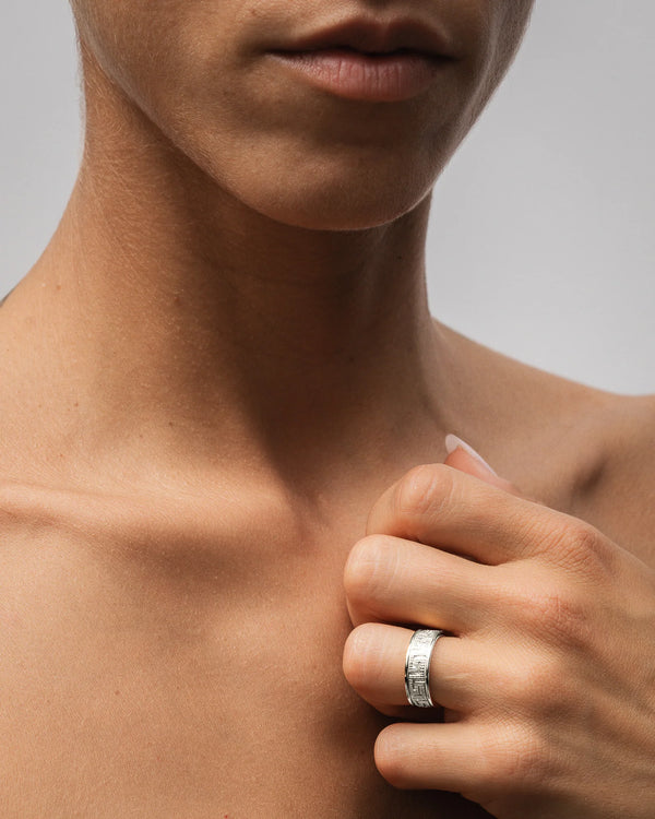 Meander Ring - Silver