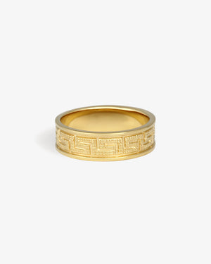 Meander Ring - Gold Vermeil