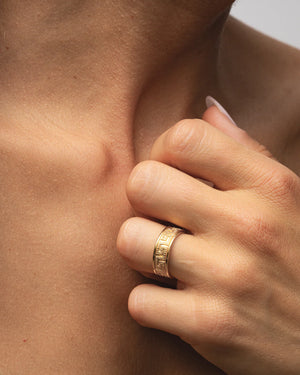 Meander Ring - Gold Vermeil