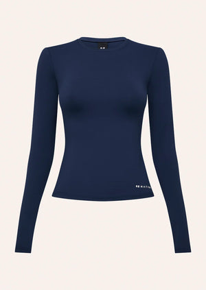 Foundation LS Top - Dark Navy