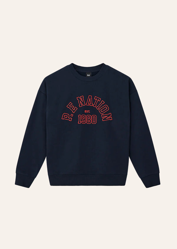 Established Oversized Sweat - Dark Navy