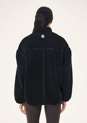 Surge Teddy Jacket - Black