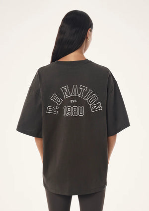 Established Oversized Tee - Dark Olive