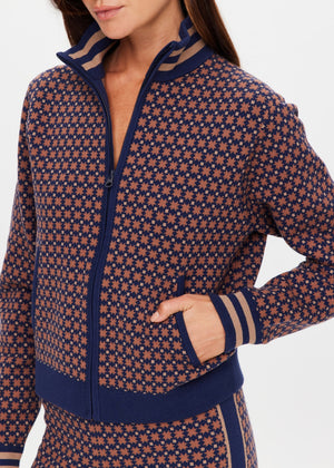 Lumiere Margot Knit Jacket - Geo