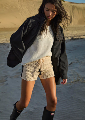 Freddie Fleece Lined Anorak - Black