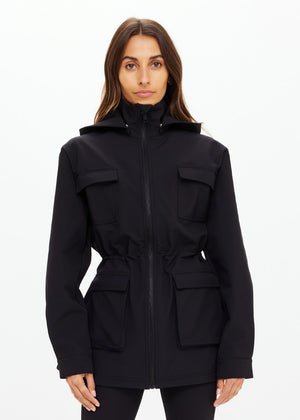 Freddie Fleece Lined Anorak - Black