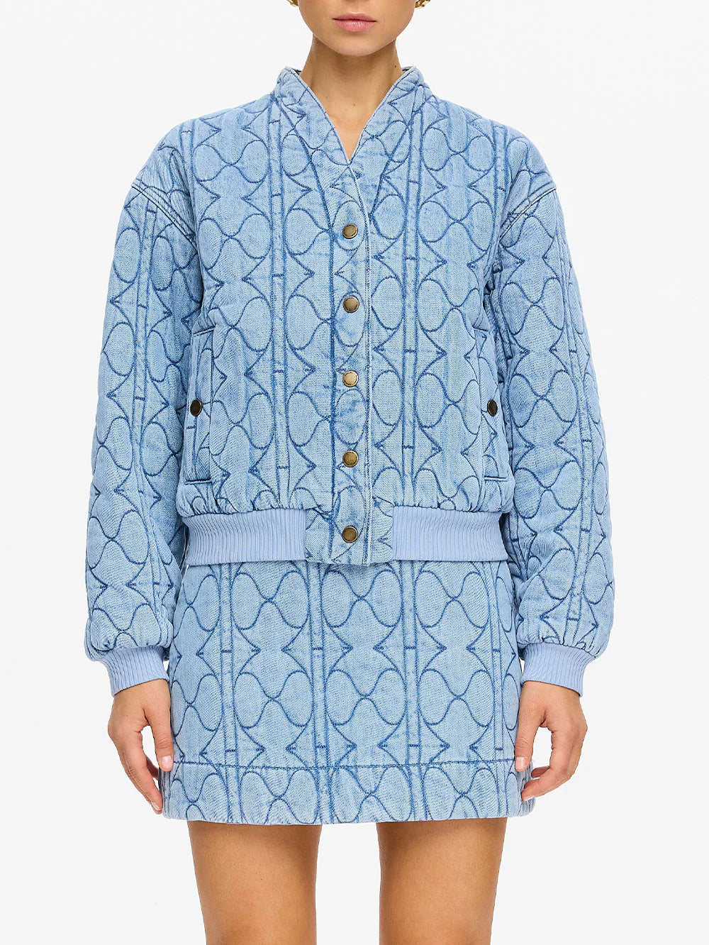Joey Denim Jacket - Pale Stone