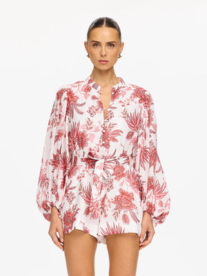 Bailey Playsuit - Red
