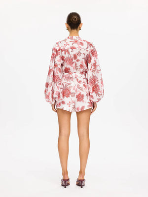 Bailey Playsuit - Red