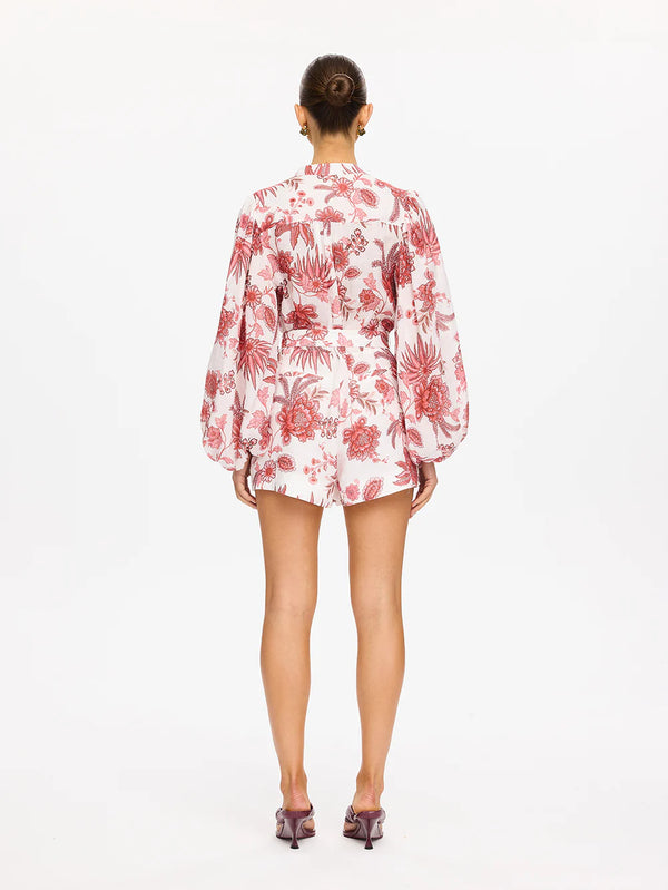 Bailey Playsuit - Red