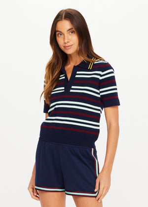Archie Collared Knit Polo