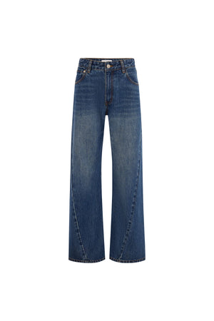 Percy Curve Seam Jeans - Classic Indigo