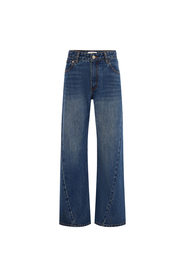 Percy Curve Seam Jeans - Classic Indigo
