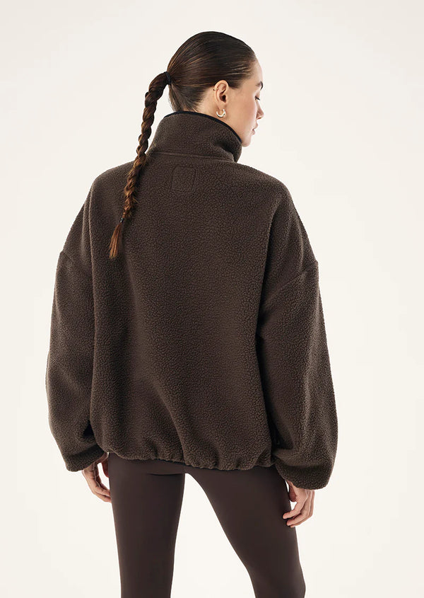 Rotate Quarter Zip - Coffee