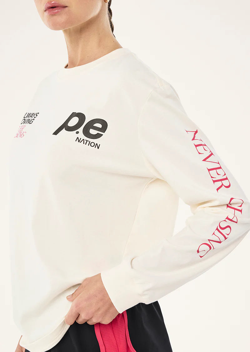 Voltage LS Tee - Whisper White
