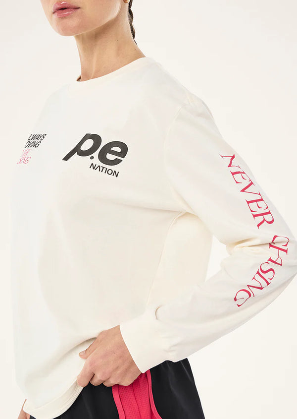 Voltage LS Tee - Whisper White
