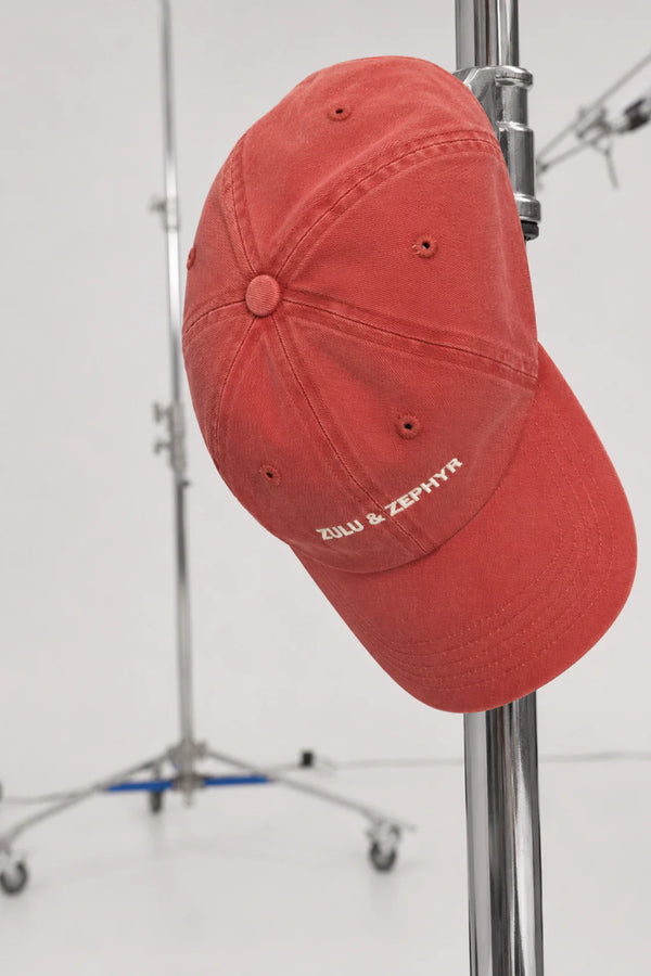 Canvas Cap - Solid Red