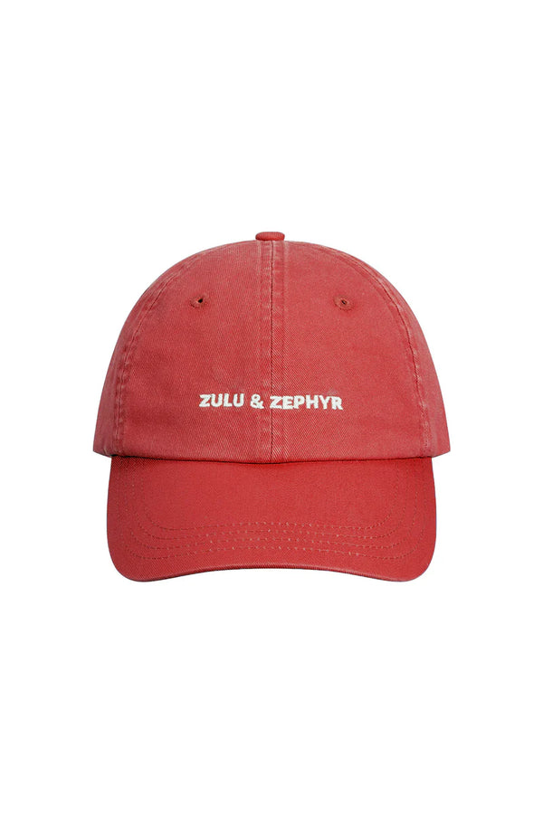 Canvas Cap - Solid Red