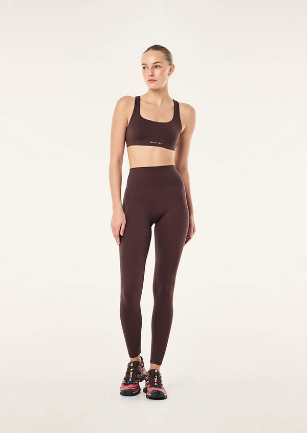 Signature Full Length Legging - Dark Plum