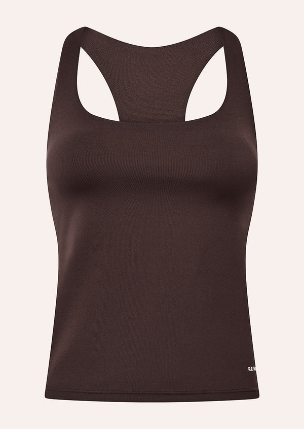 Signature Scoop Tank - Dark Plum