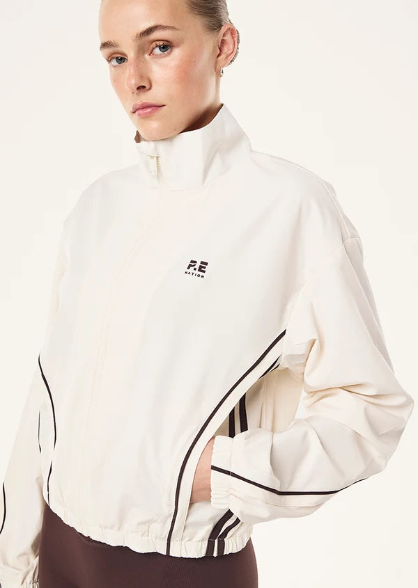 Linear Jacket - Whisper White