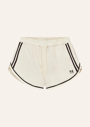 Linear Short - Whisper White/Fudge