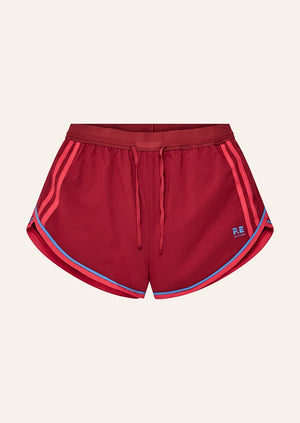 Linear Short - Cherry/Palace Blue