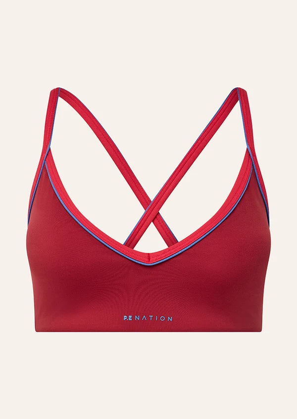 Spectrum Sports Bra - Cherry/Strawb