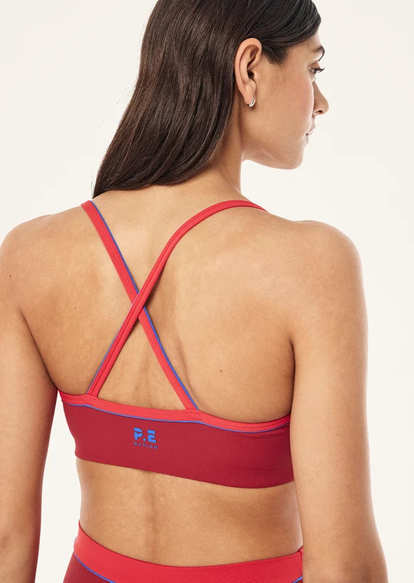 Spectrum Sports Bra - Cherry/Strawb