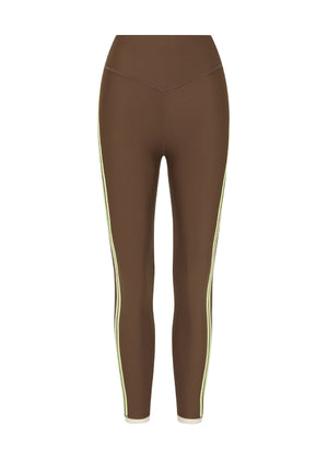 Daytona 25IN High Midi Pant - Brown