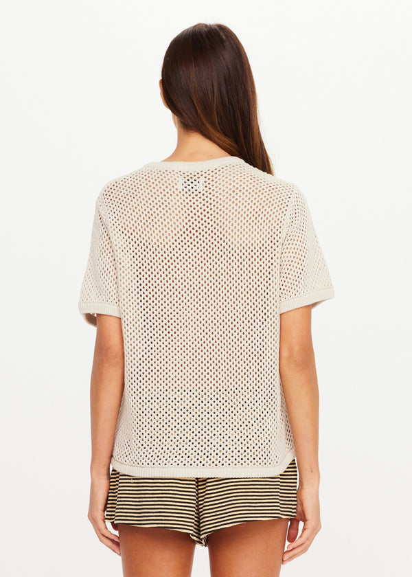 Knit Casey Tee - Natural
