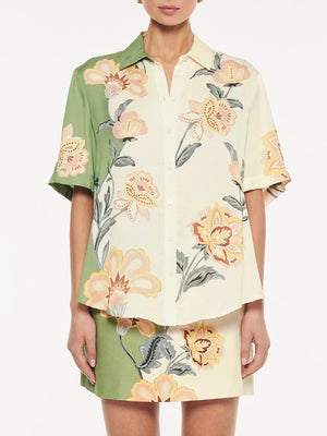 Lotte Shirt - Green Creme